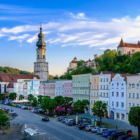 Burgblick, Bei Hotel Burghausen